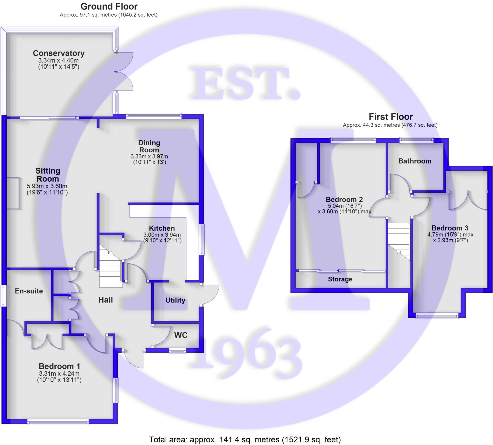 Waverley Road, New Milton, Hampshire, BH25 floorplan