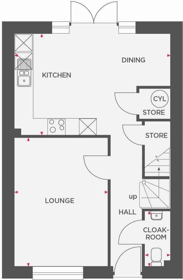 Carrine Road,
Truro,
Cornwall,
TR1 floorplan