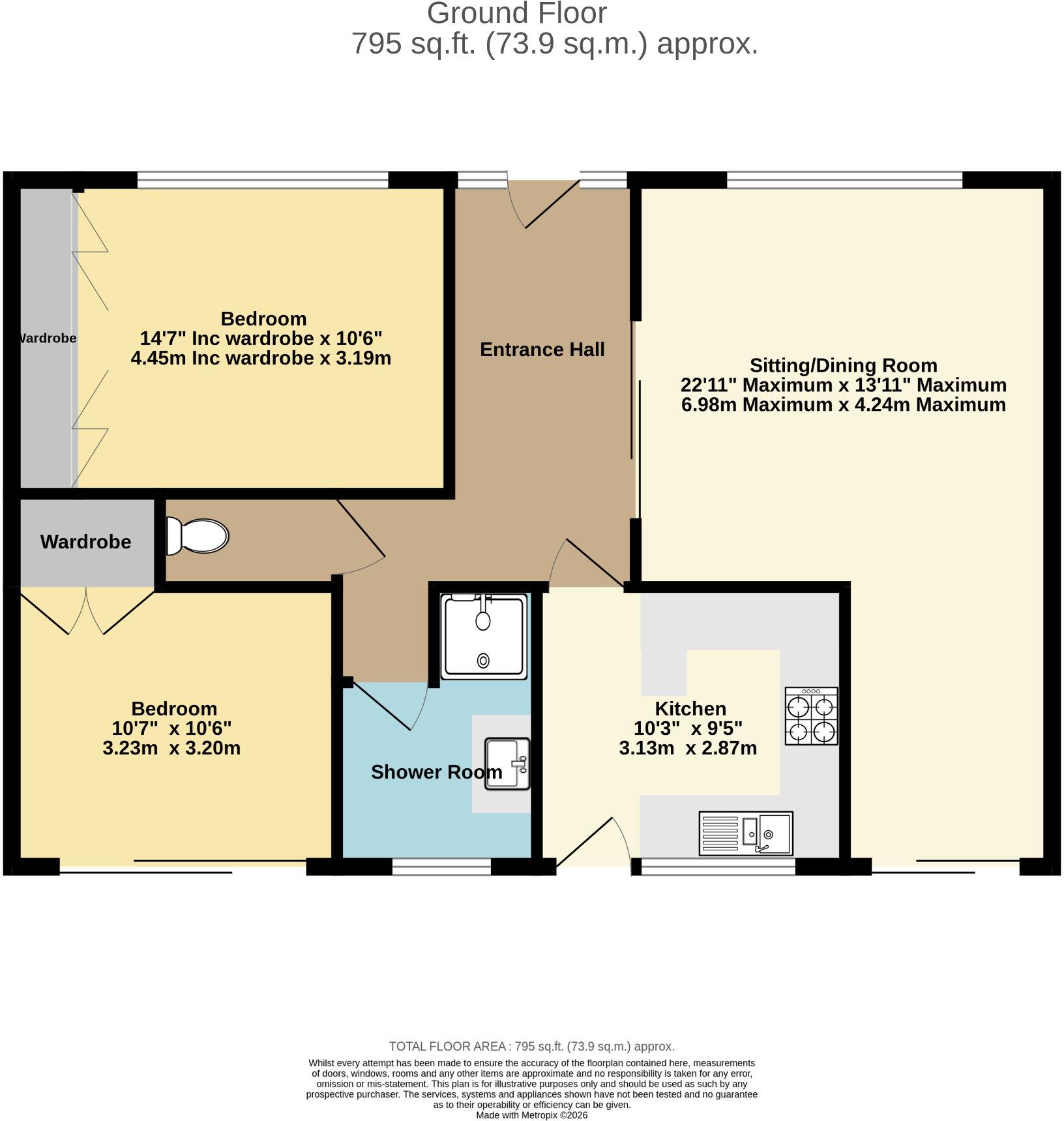 Bassett, Southampton floorplan