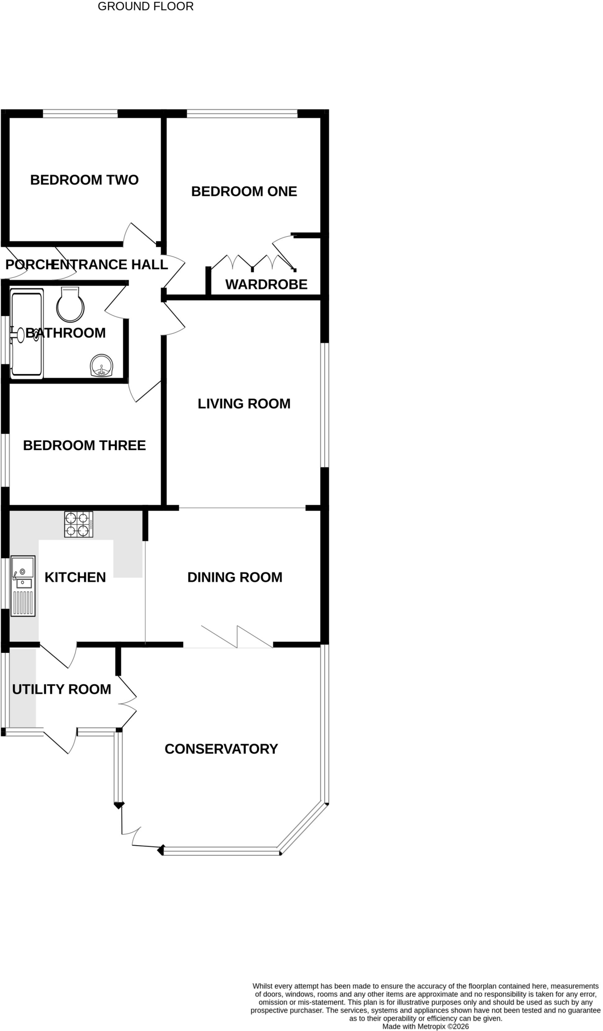 Firs Road, Tiptree floorplan