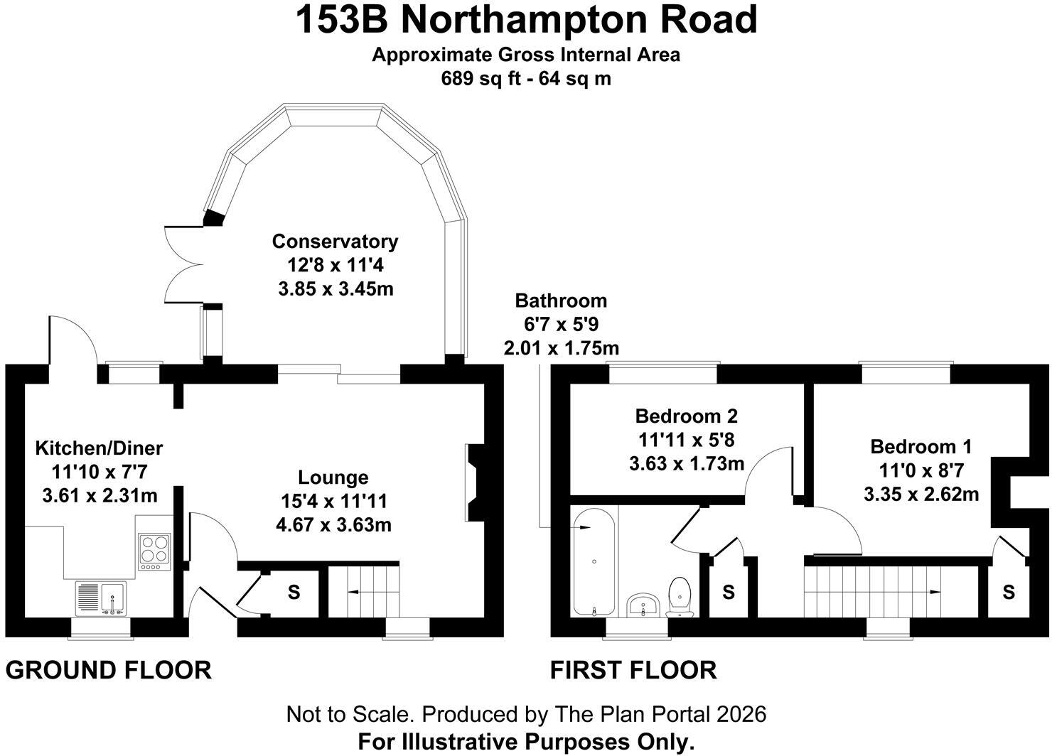 Northampton Road, Market Harborough floorplan