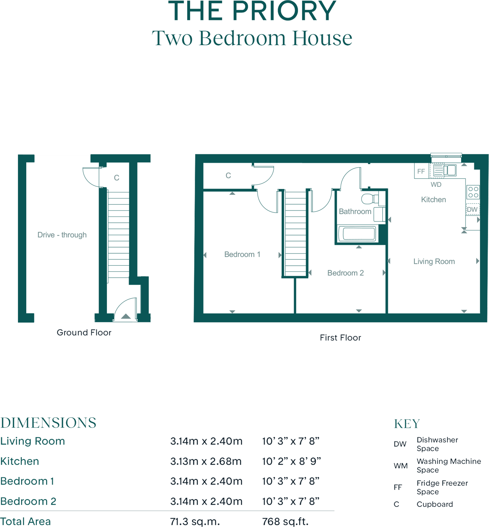 Leaf Living at Allium Park, Guildford, GU23, Ripley floorplan