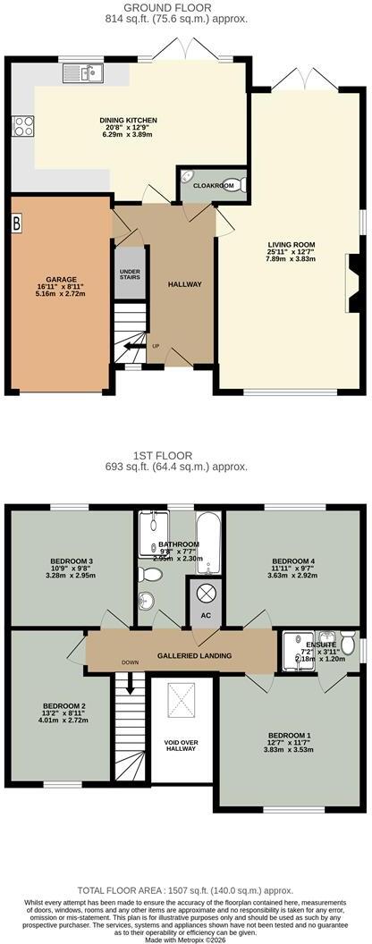 Meadow Close, Lazonby, Penrith floorplan