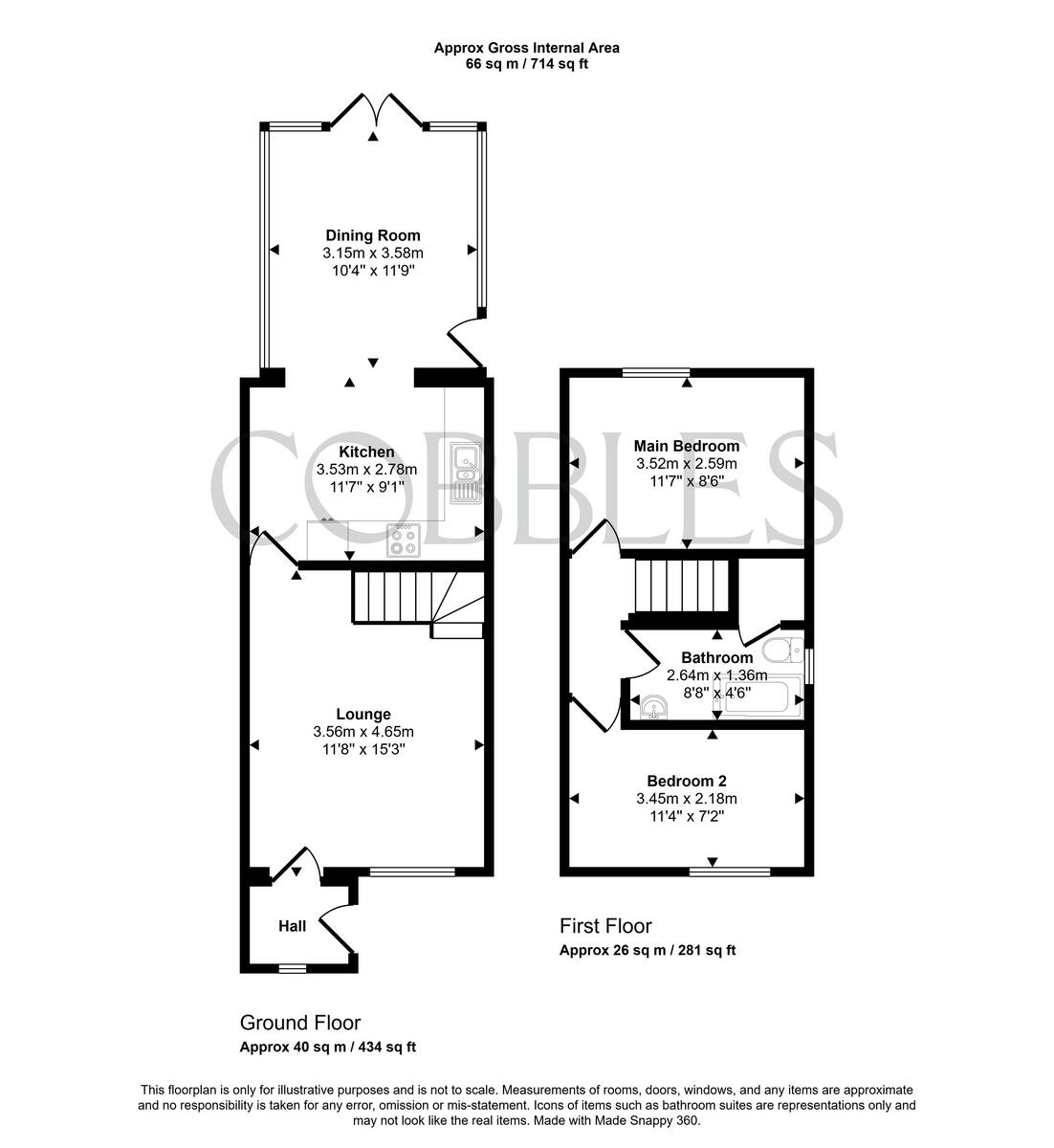 Yeoman Meadow, East Hunsbury, Northampton, NN4 9YU floorplan