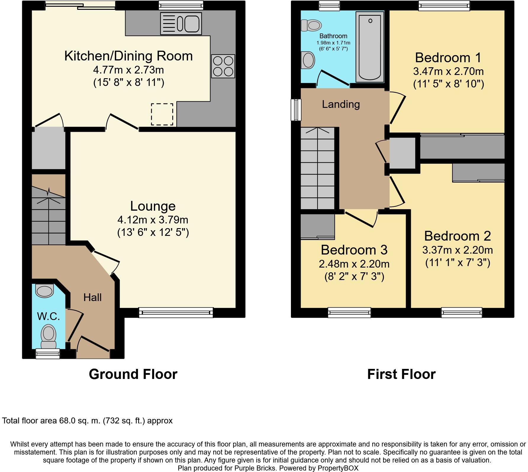 Peregrine Way, Alfreton, DE55 floorplan