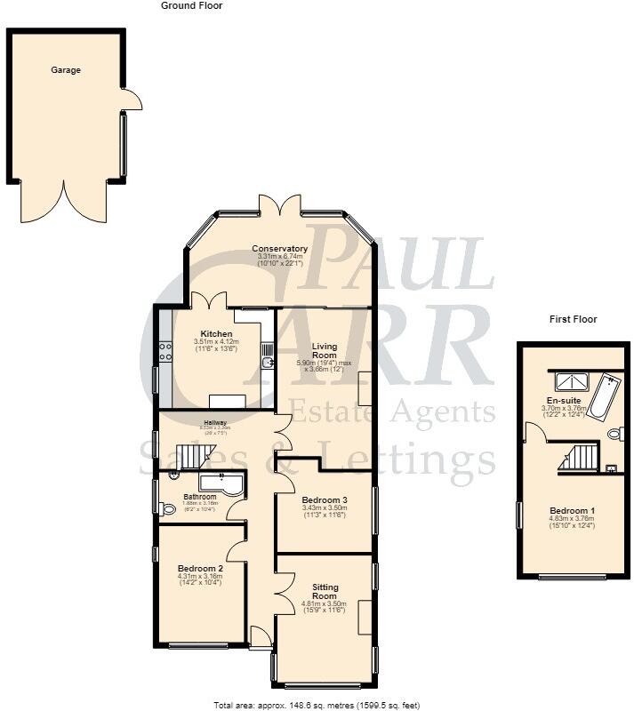Cannock Road, Burntwood, WS7 0BJ floorplan