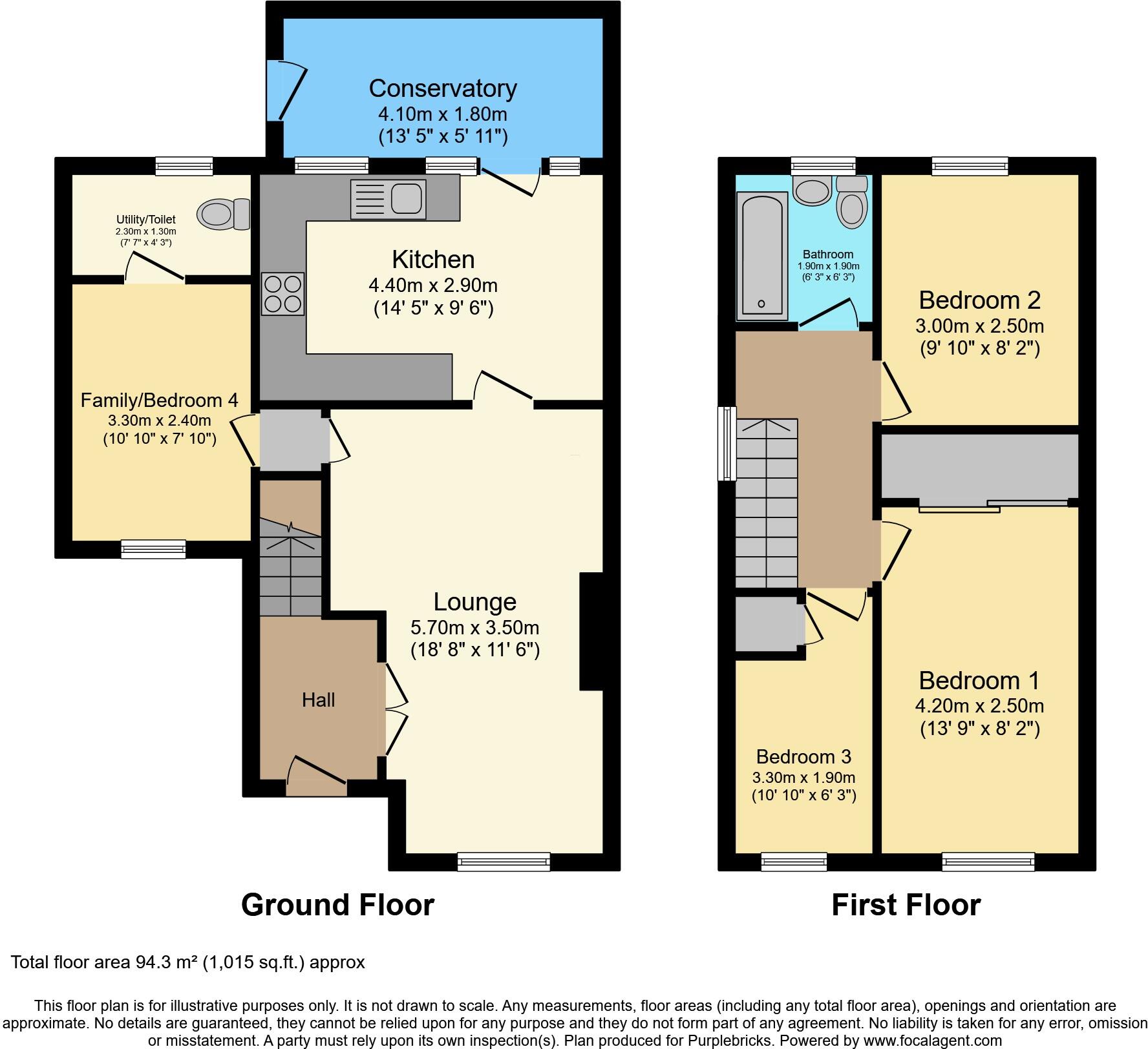 Pinedale Drive, Durham, DH6 floorplan