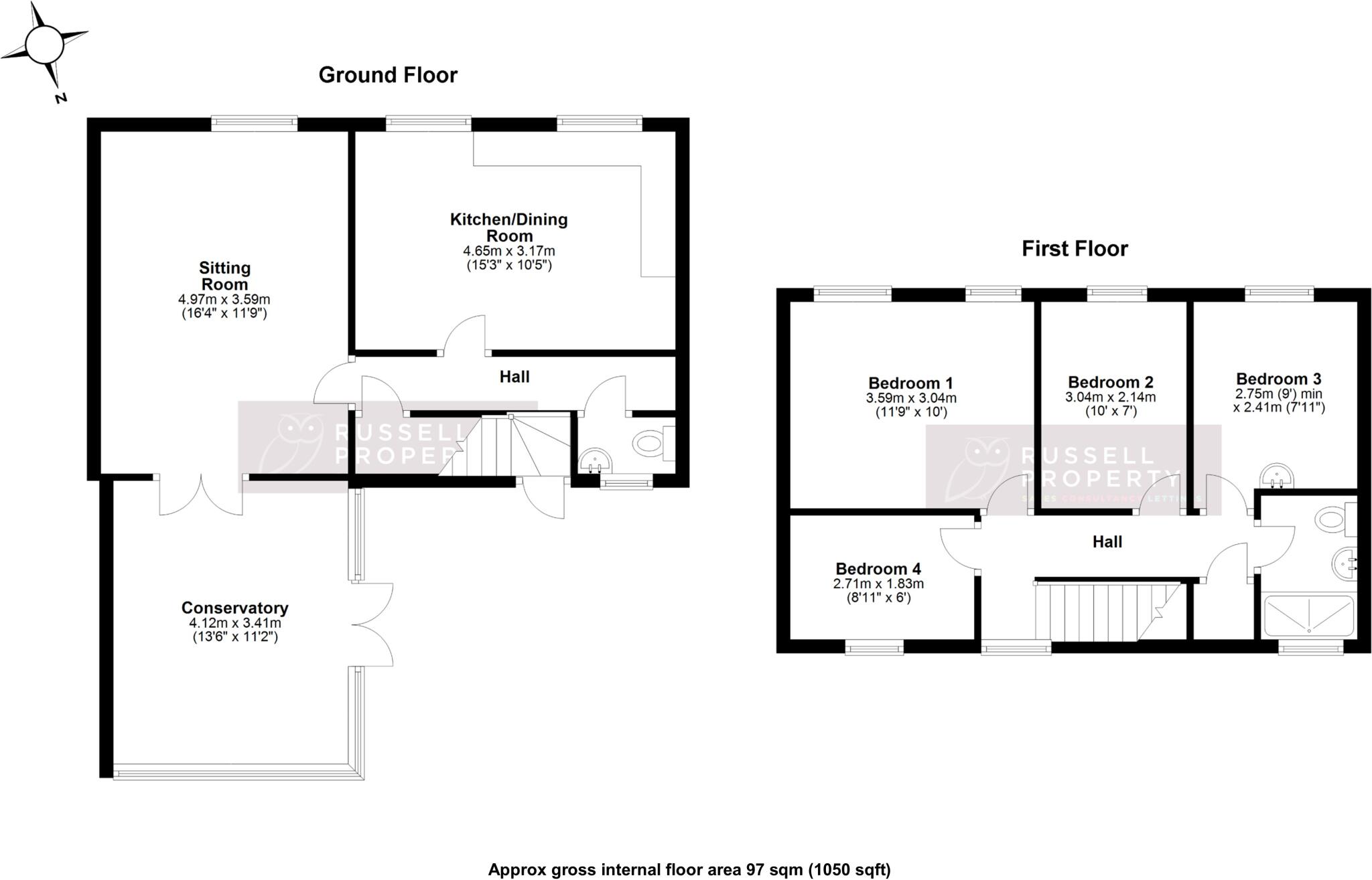 Spencer Close, Stansted, Essex, CM24 floorplan