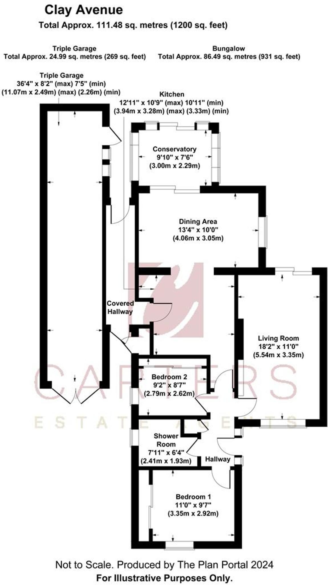 Clay Avenue, Nuneaton, CV11 floorplan