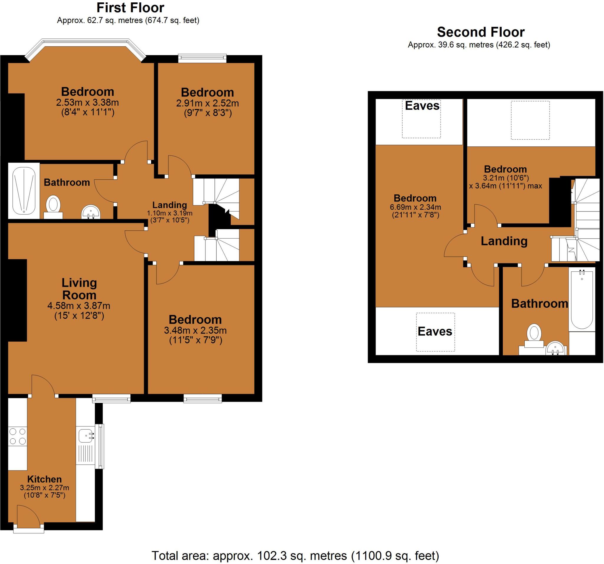 Kelvin Grove, Sandyford, Newcastle Upon Tyne, NE2 floorplan