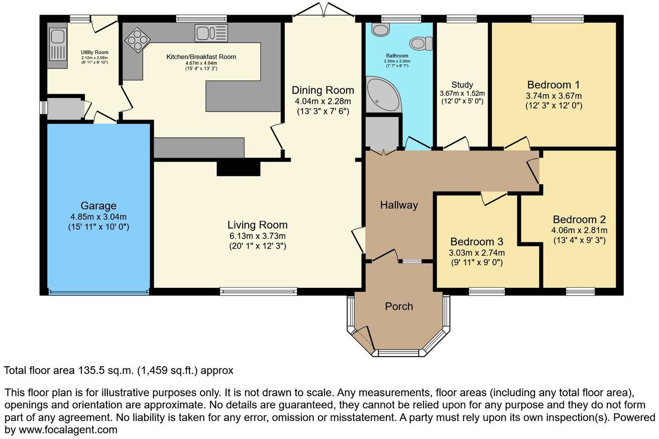  Efailwen, Clynderwen, SA66 floorplan