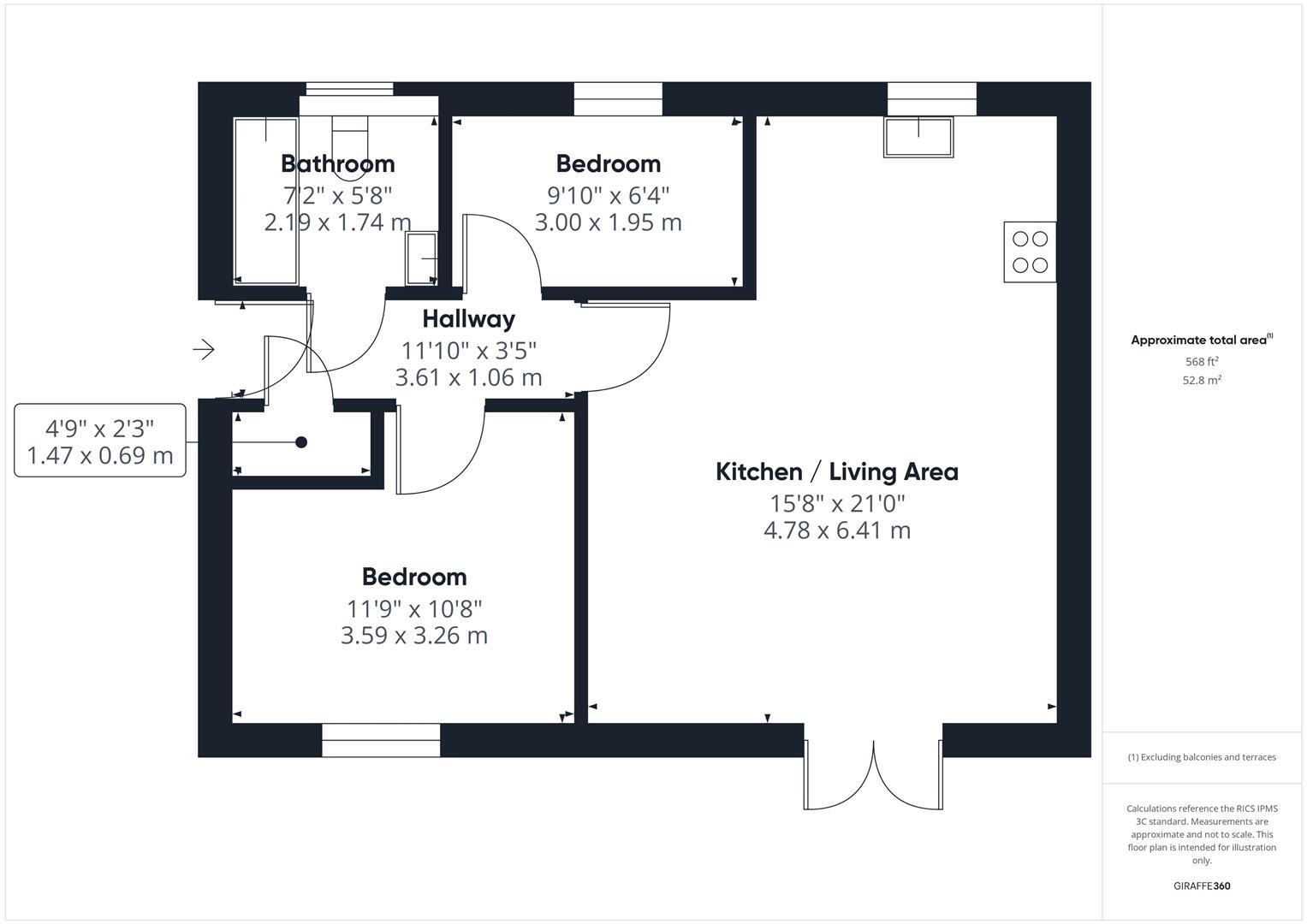 The Warren, Berryfields, Aylesbury floorplan
