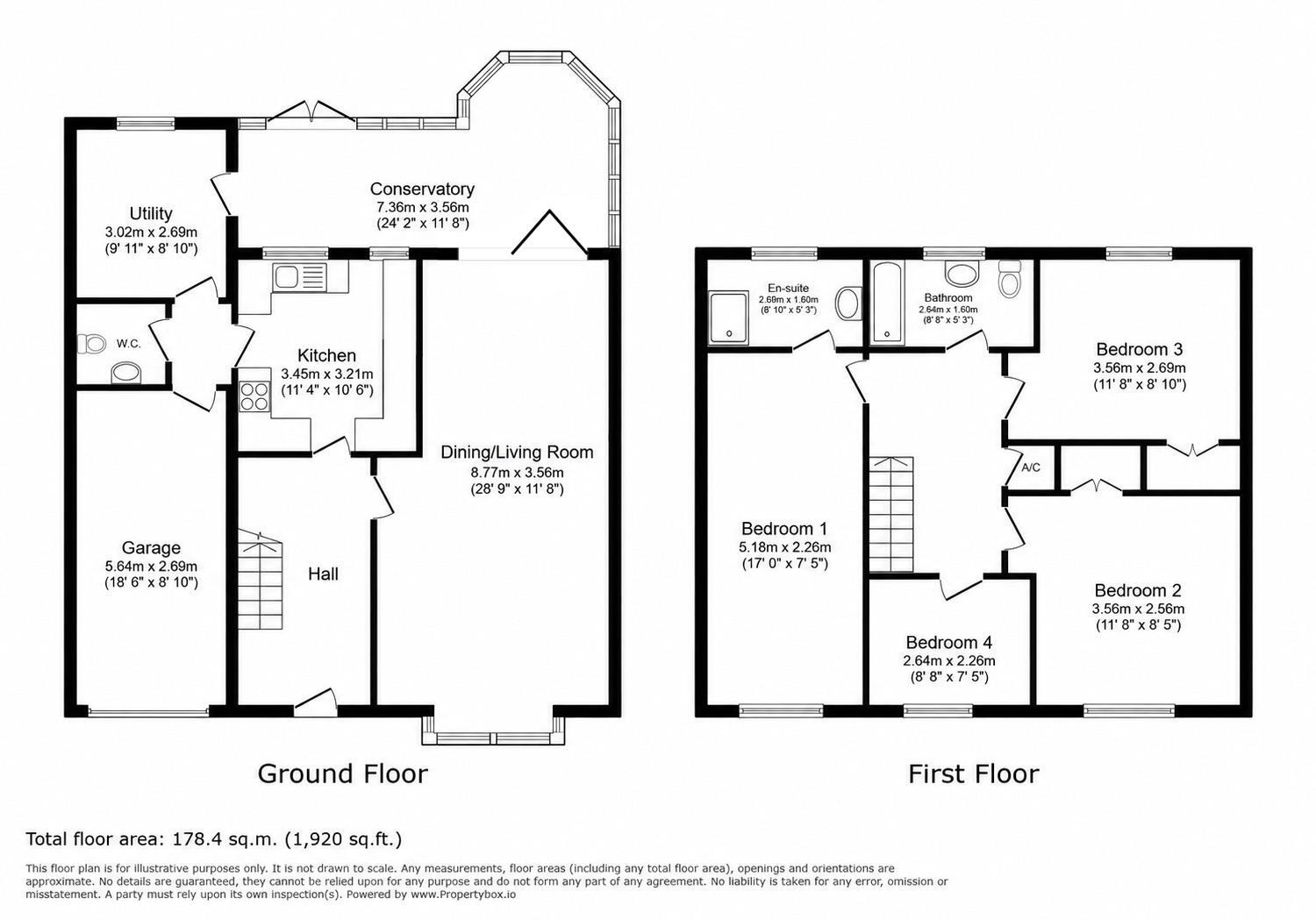 Brampton Close, Barton Seagrave, Kettering floorplan
