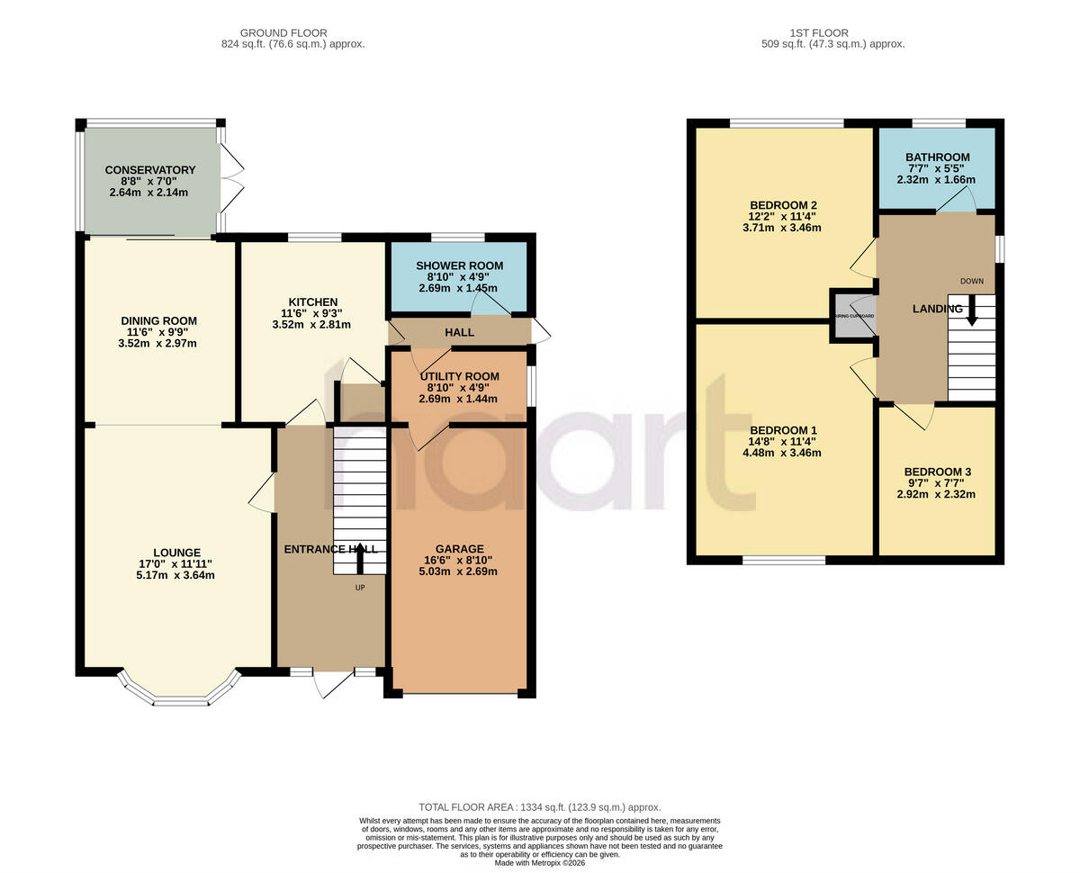 Haven Close, Fleet Hargate floorplan