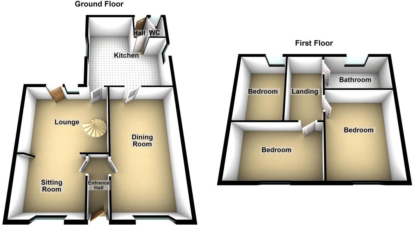 St John Street, Lees, Oldham floorplan