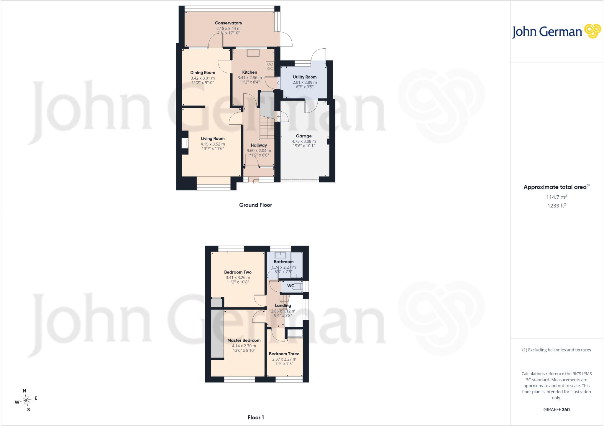 Porlock Avenue, Stafford floorplan