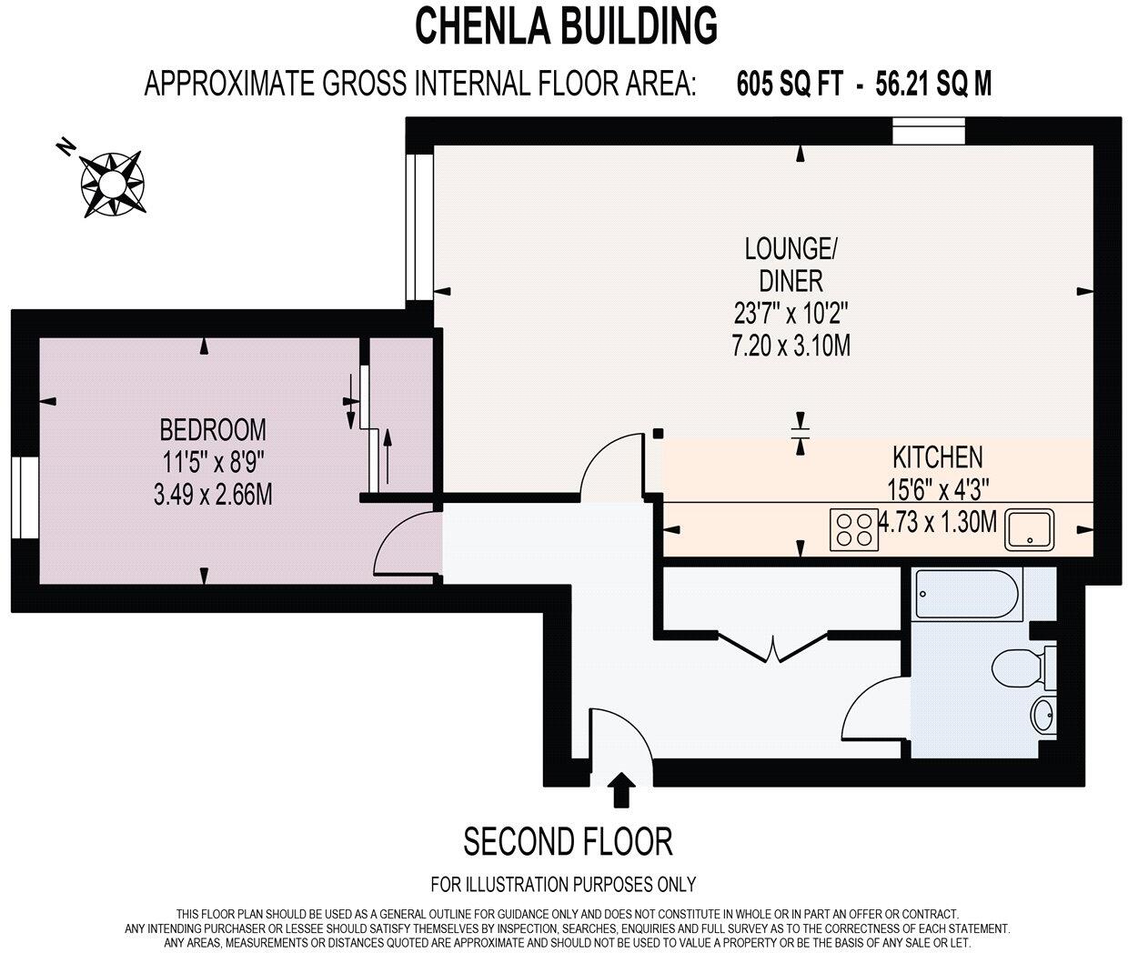 Conington Road, London, SE13 floorplan