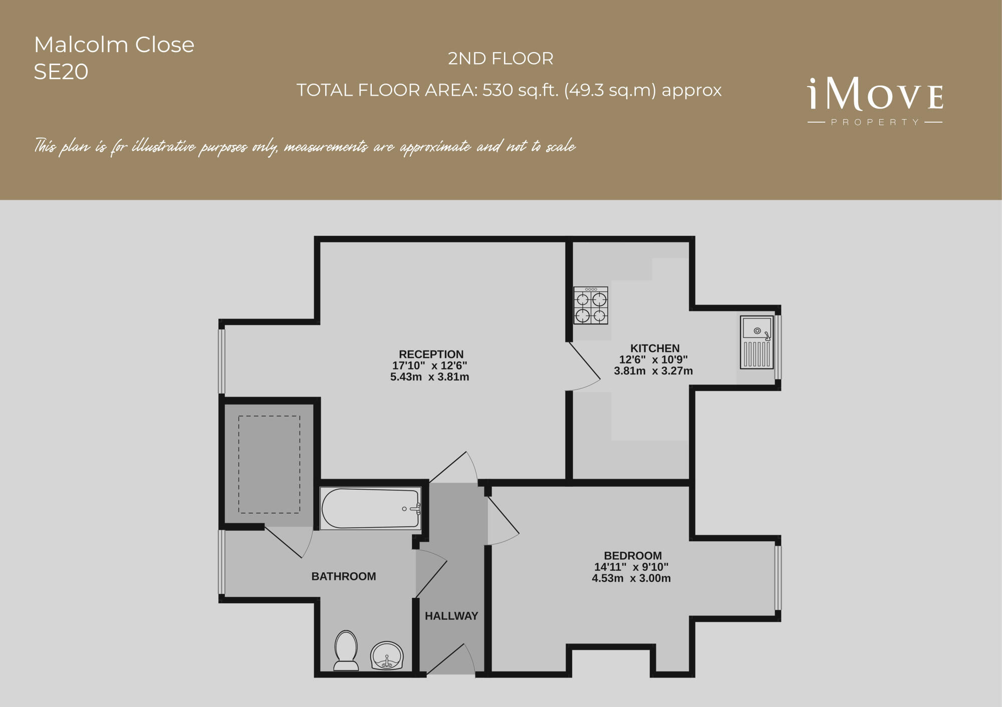 Malcolm Close, Oakfield Road, London, SE20 floorplan