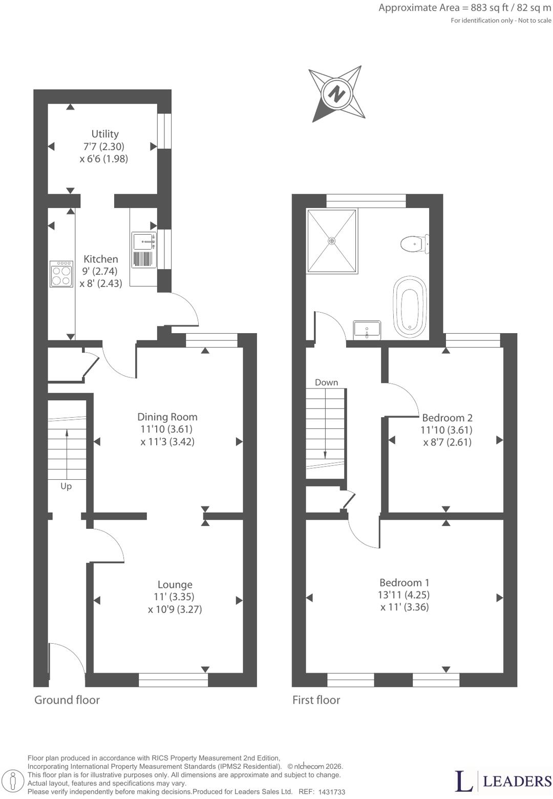 Upper Cavendish Street, Ipswich, Suffolk floorplan