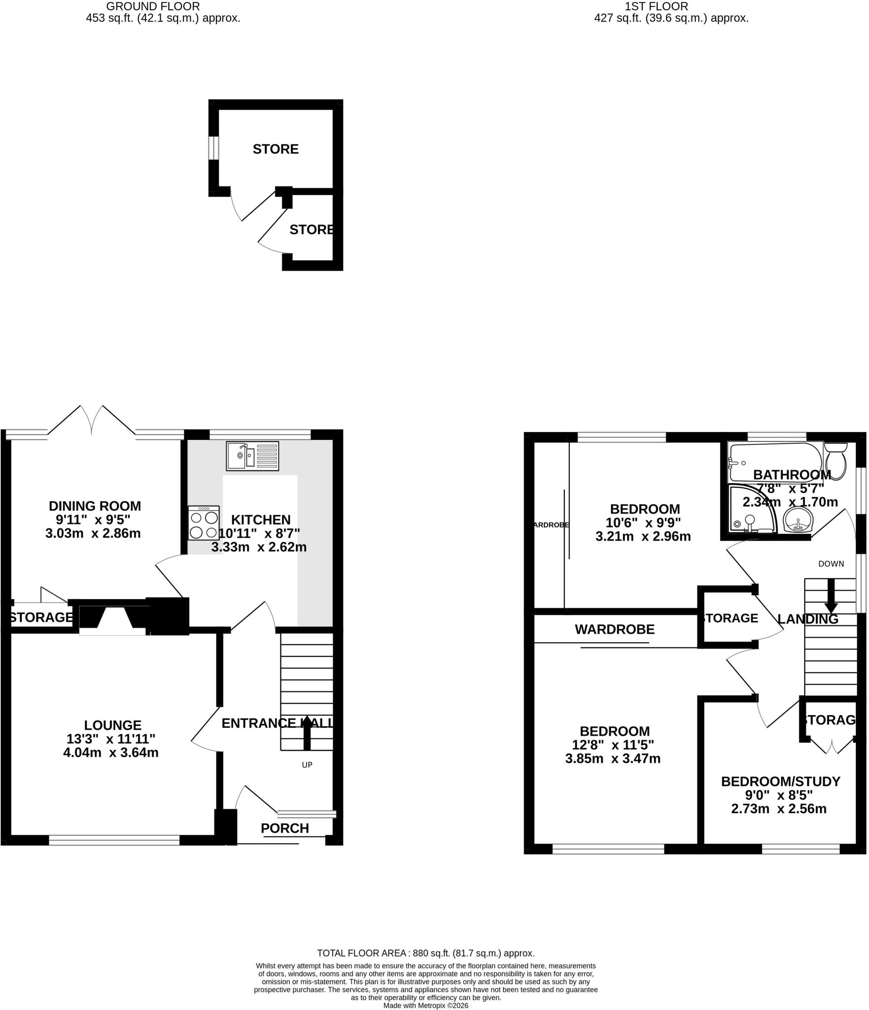 Reaper Close, Luton, Bedfordshire, LU4 floorplan