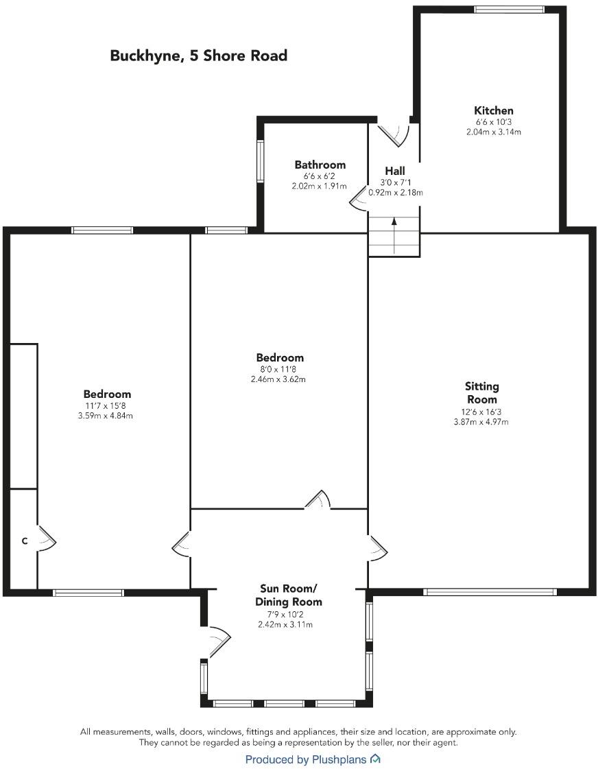 5 Shore Road, Carridale, Argyll & Bute, PA28 floorplan