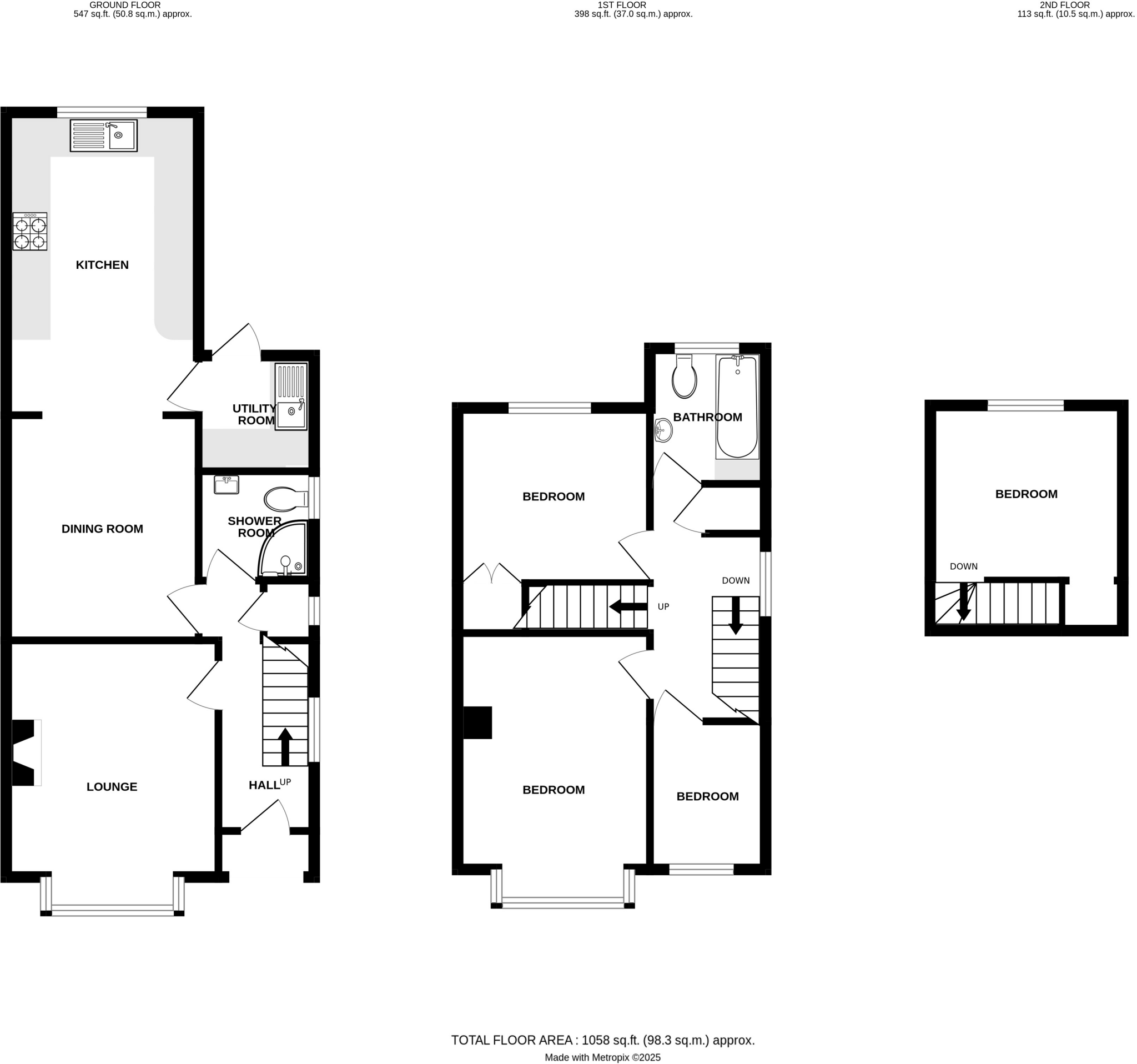 Oaks Road, Kenilworth floorplan