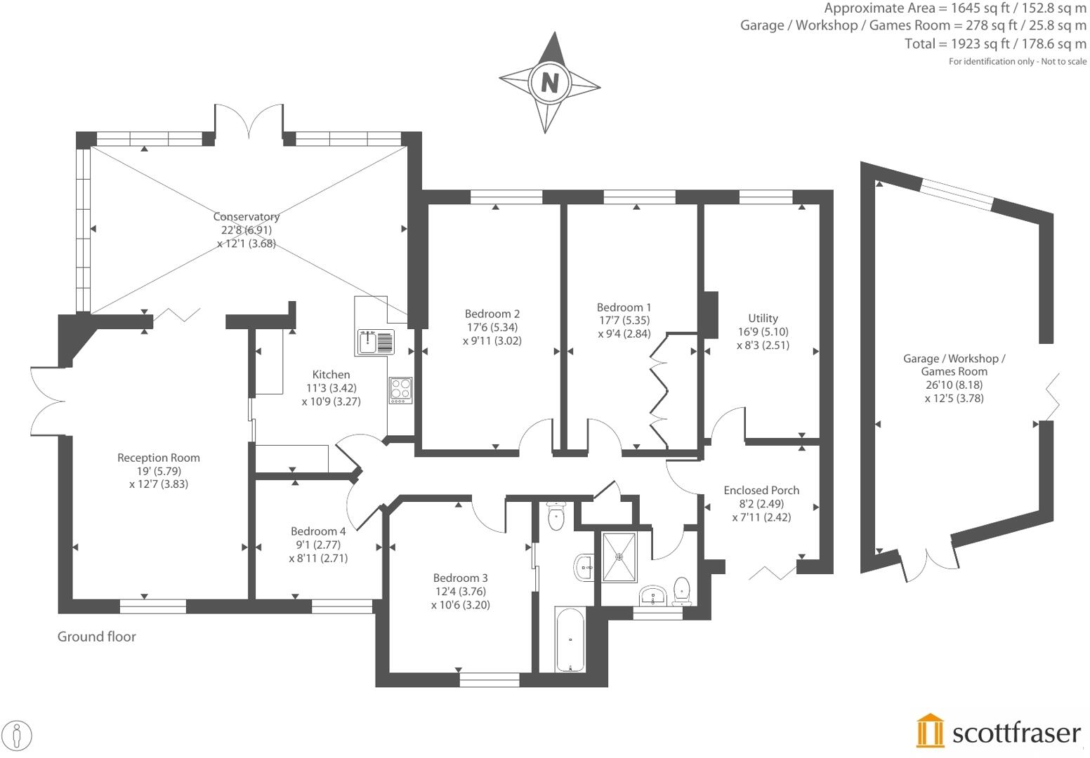 Manor Crescent, Standlake, Witney floorplan