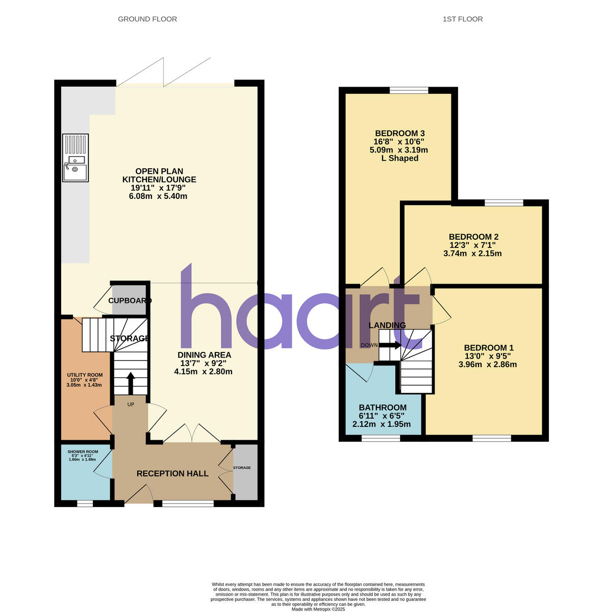 Hollyfield, Harlow floorplan