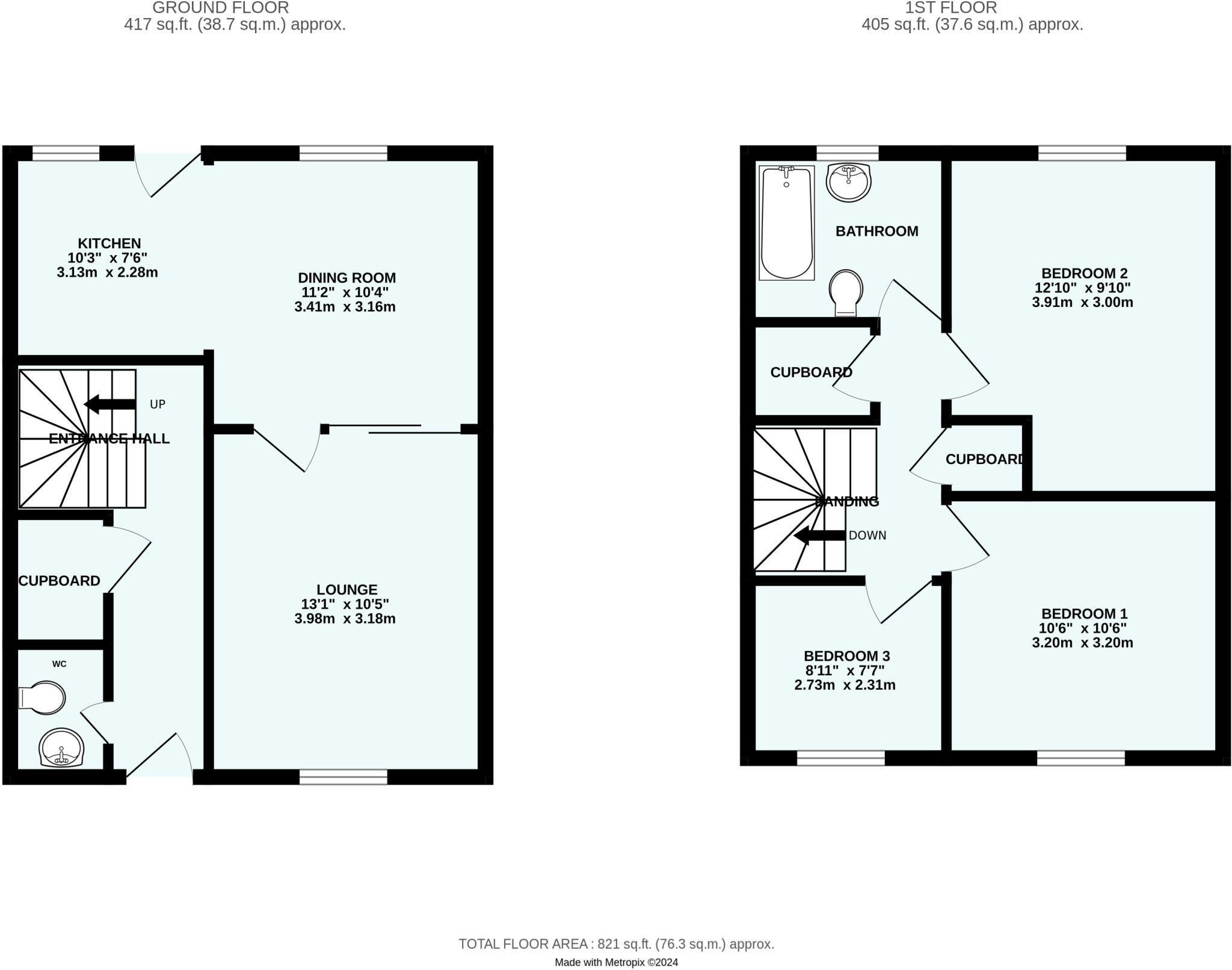 Sercombes Gardens, Starcross, Exeter, Devon floorplan