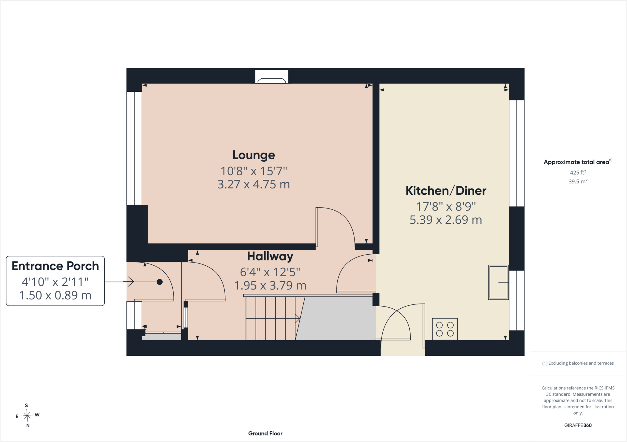 Moorside Crescent, Sinfin floorplan