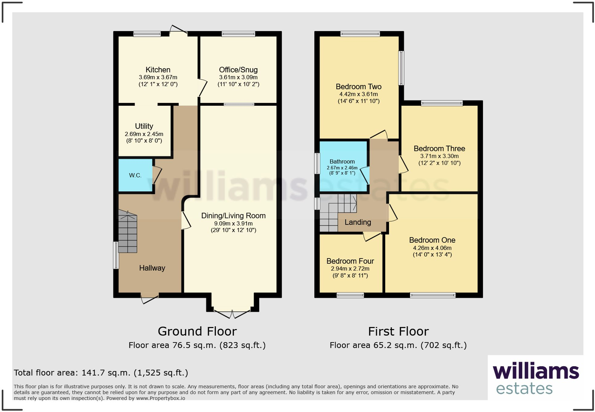 Foel Park, Dyserth, LL18 floorplan