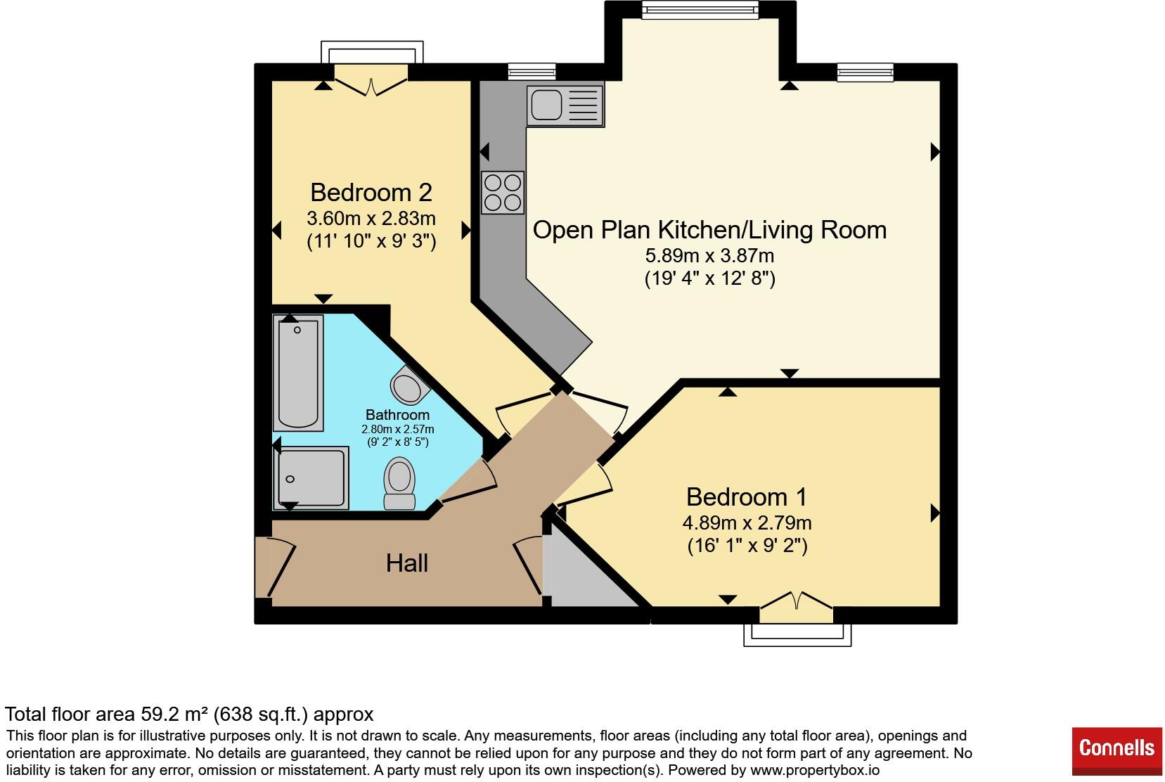 James Close, Upton, Northampton floorplan