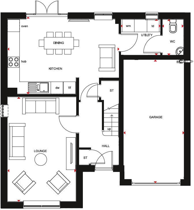 Hollygate Lane,
Cotgrave,
NG12 floorplan