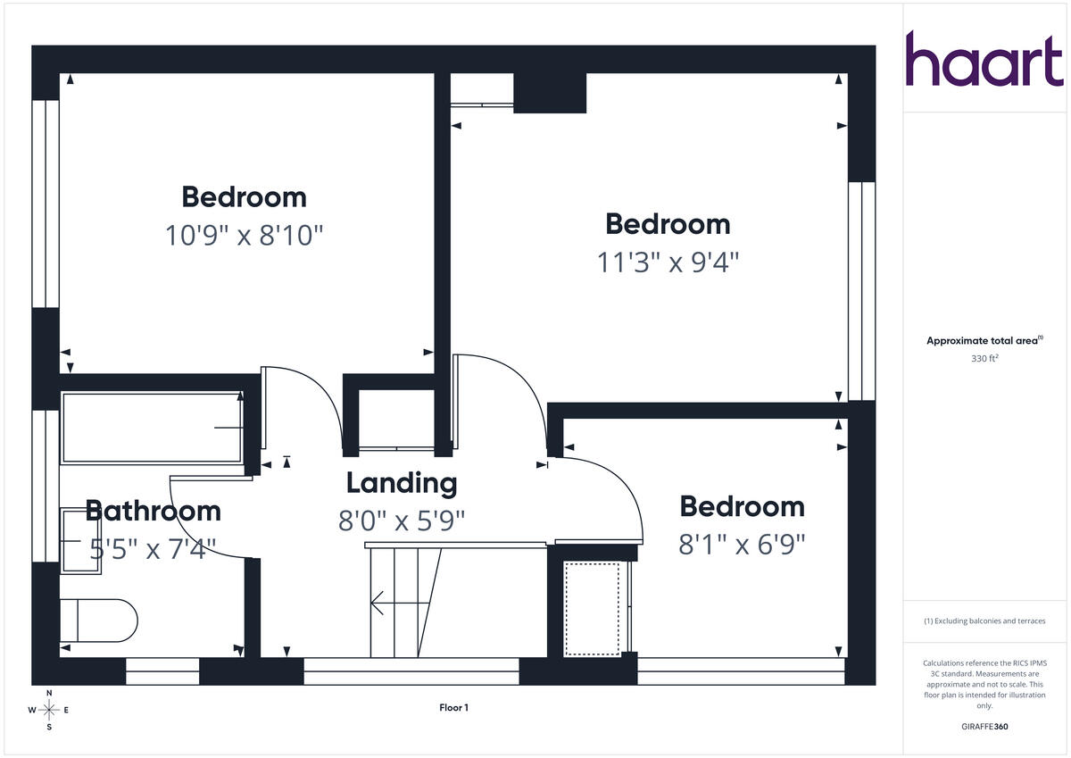The Linx, Bletchley floorplan