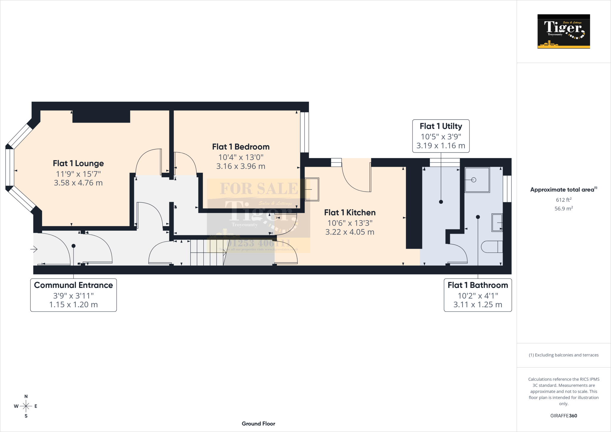 Warbreck Drive, Blackpool floorplan