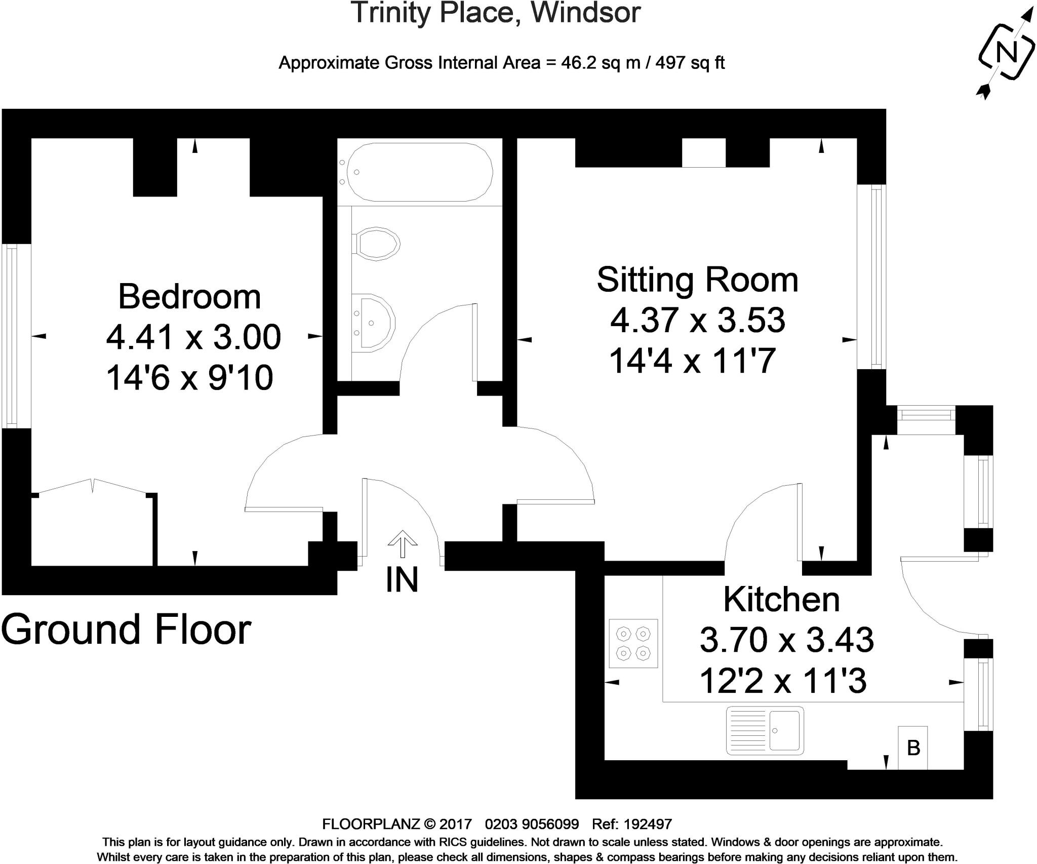 Trinity Place Windsor SL4 floorplan