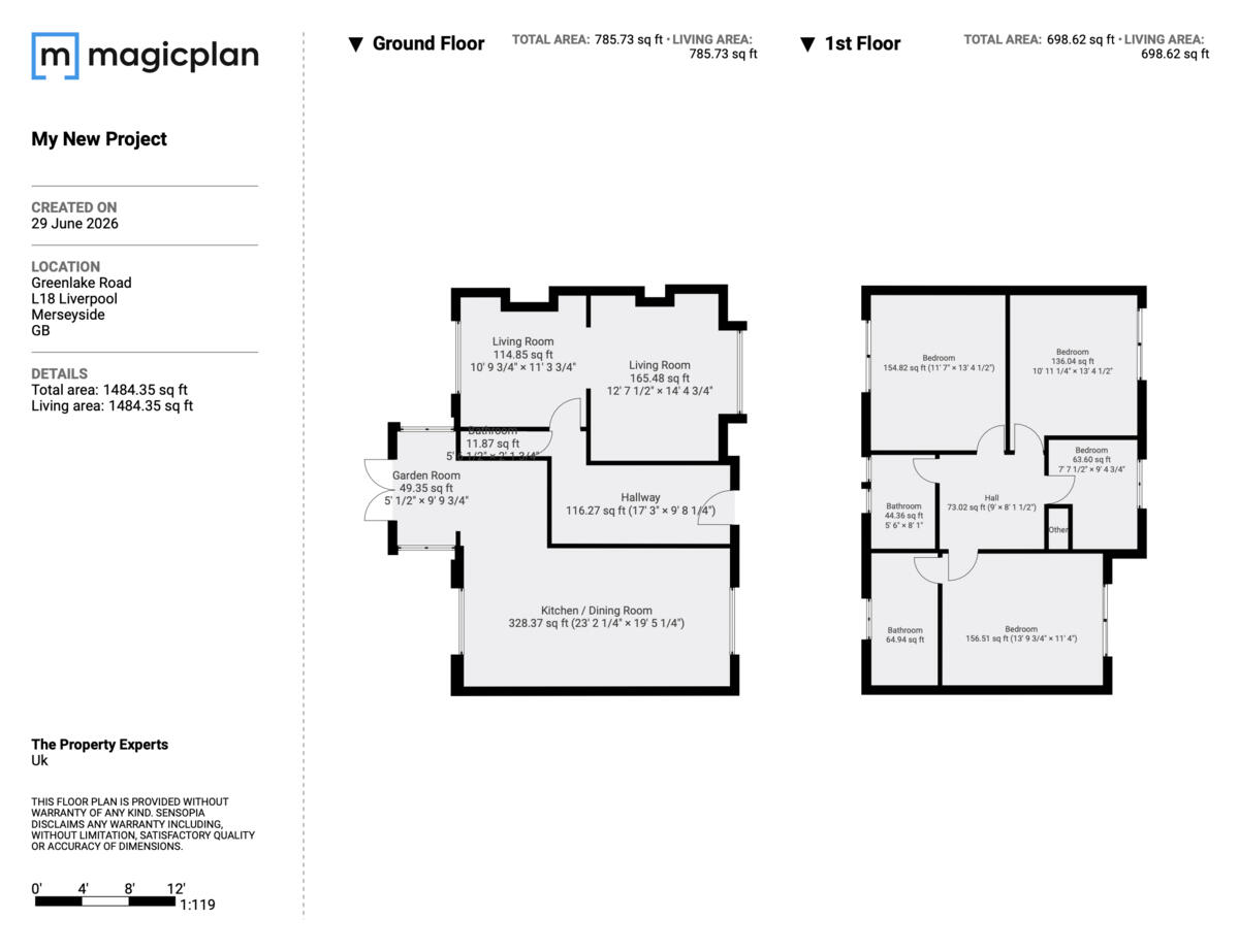 Greenlake Road, Liverpool, L18 floorplan