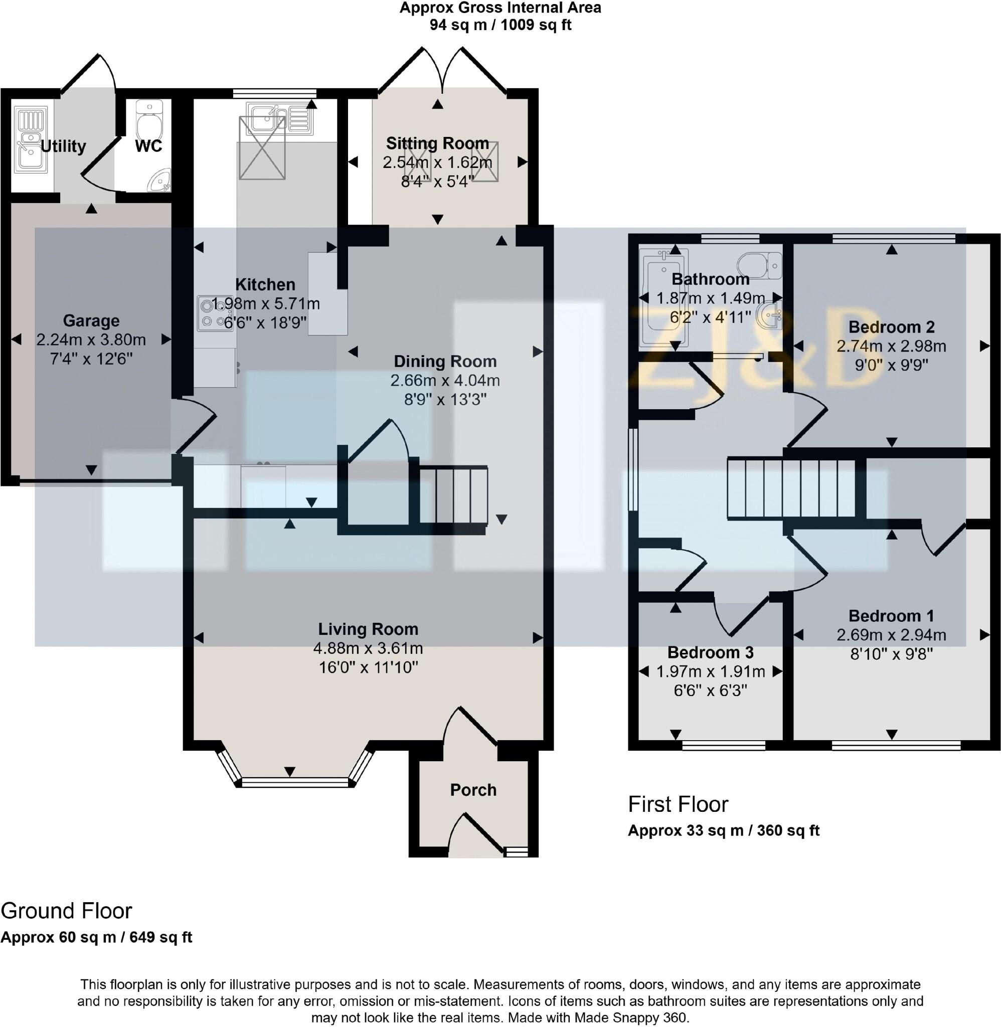 West Edge, Bicton Heath, Shrewsbury, Shropshire, SY3 5EZ floorplan
