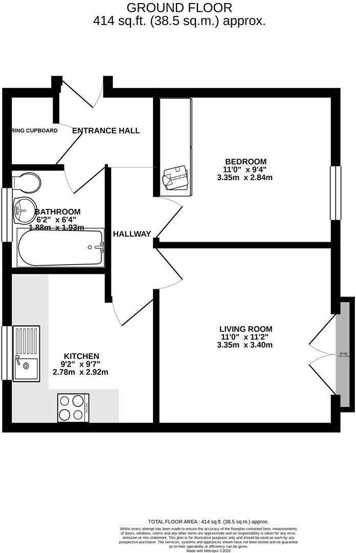 Butlers Close, Crews Hole, Bristol floorplan