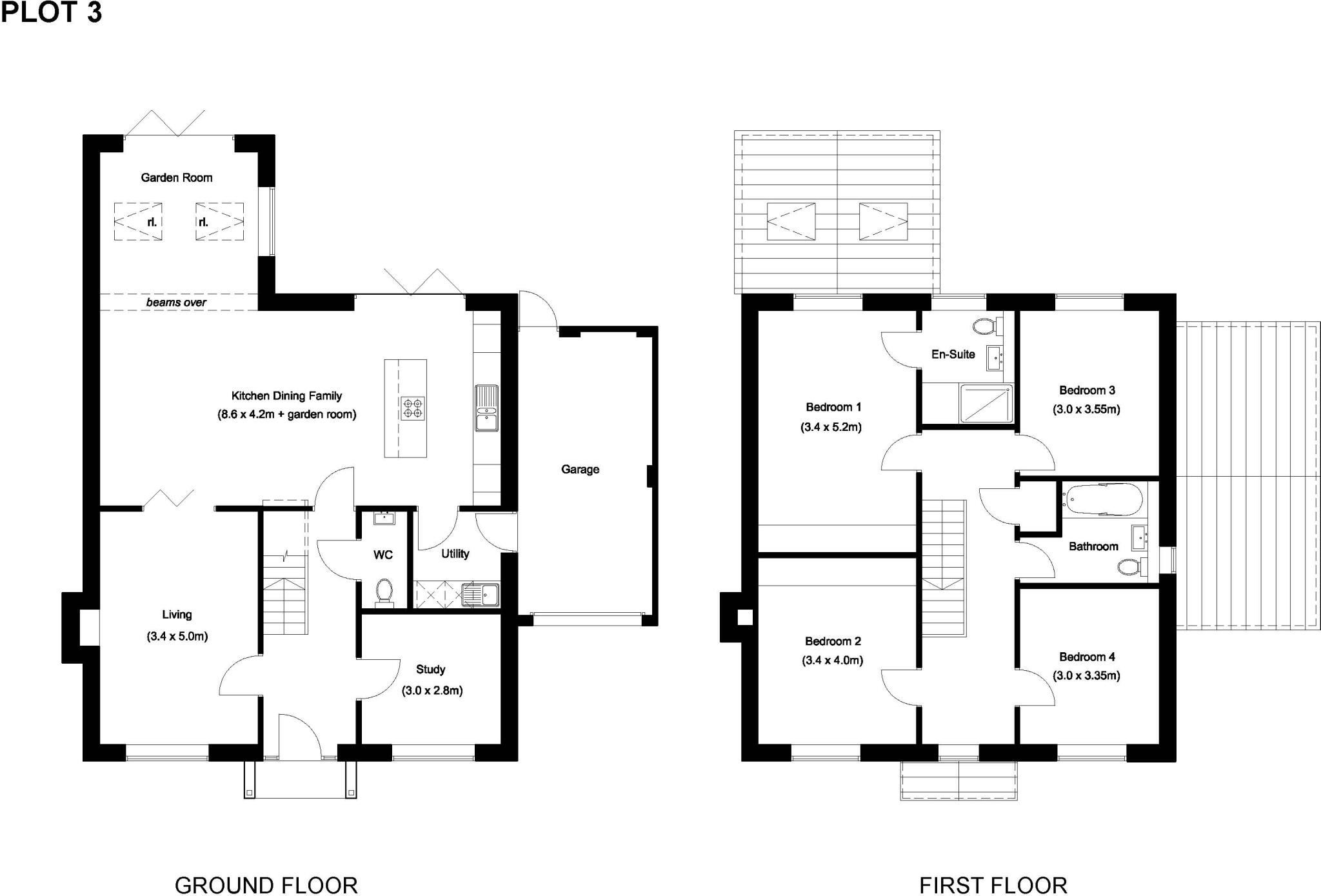 Summer Fields, Church Road, Crowle, Worcester, Worcestershire, WR7 floorplan
