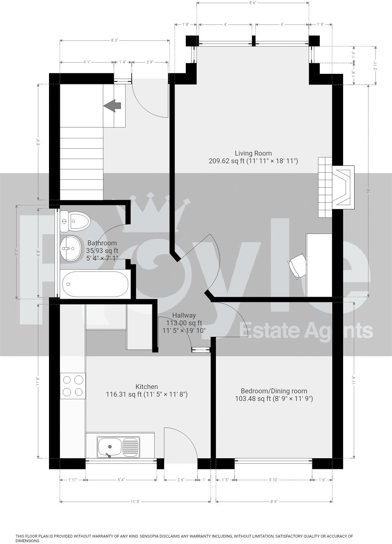 No. 18, Fairmont Drive, Hambleton floorplan