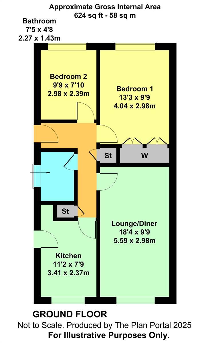 Gordon Road, Whitstable floorplan