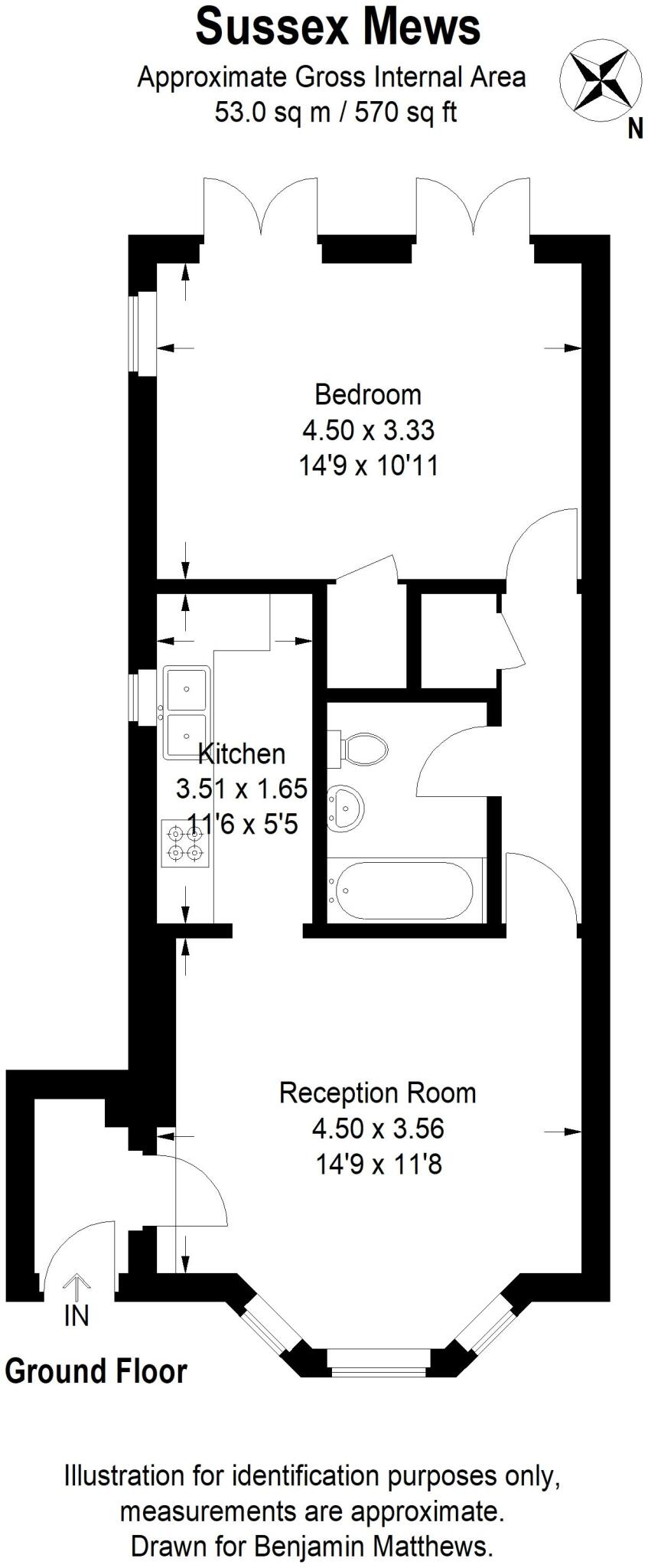 Ravensbourne Park, London, SE6 4XS floorplan