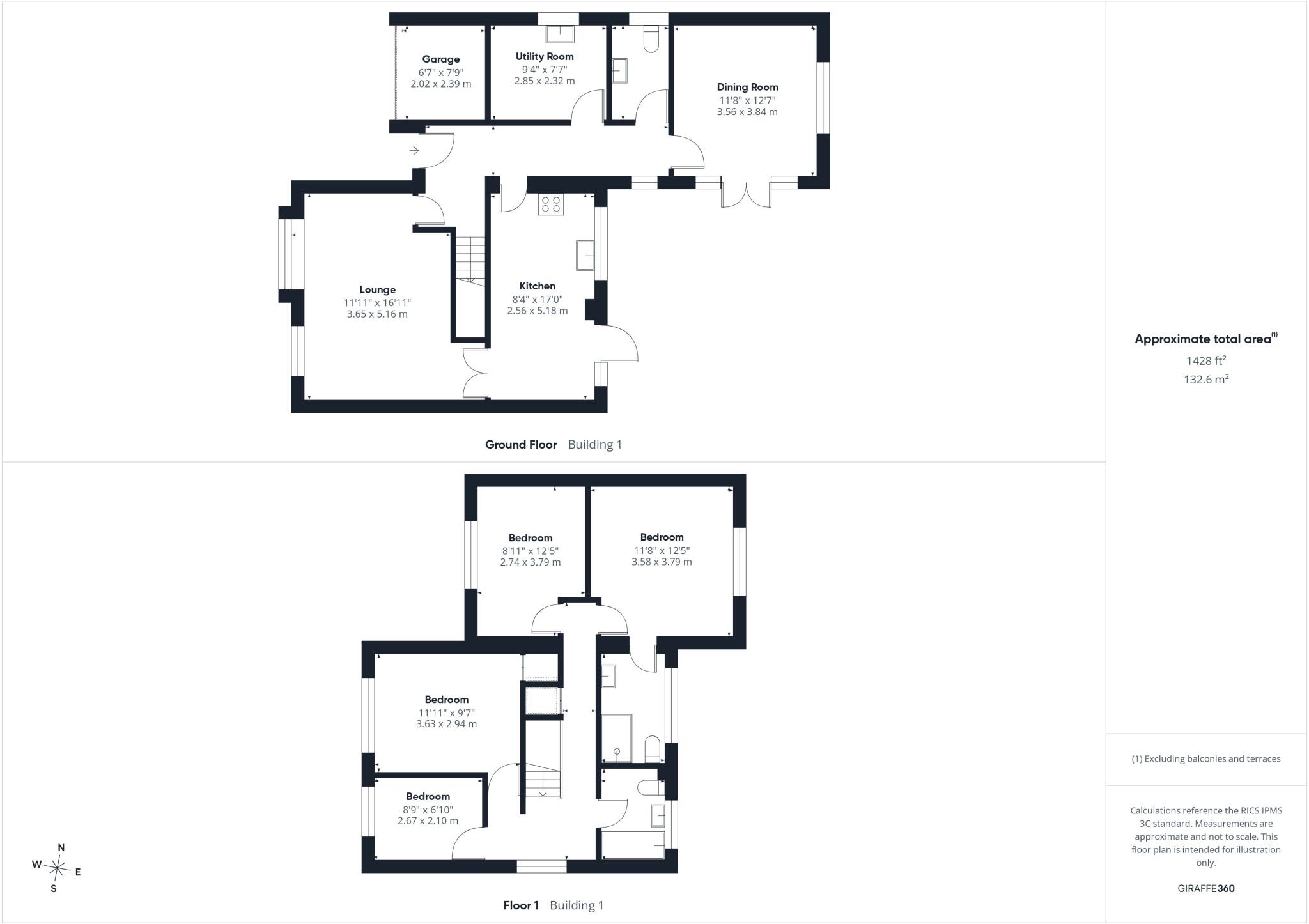 20, Medlar Close, Burton, Christchurch, Dorset, BH23 floorplan