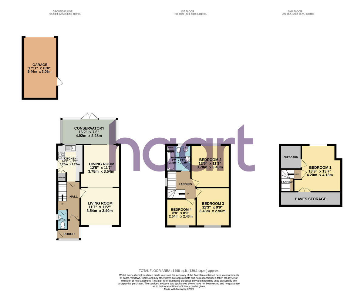 Shephall Way, Stevenage floorplan