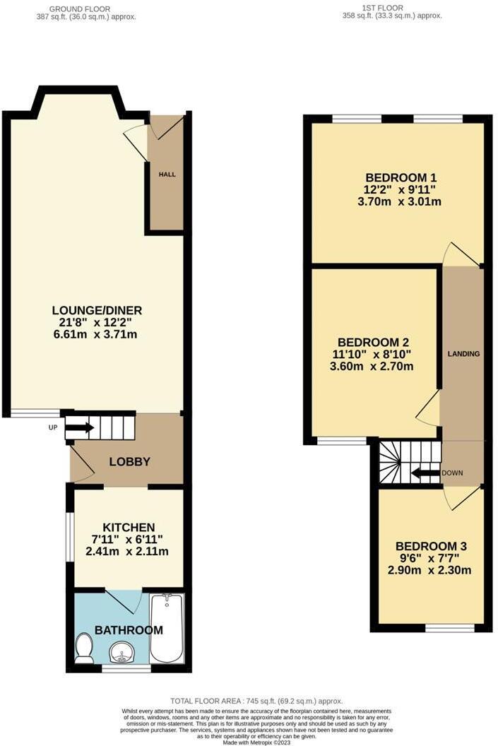 Cardiff Road, Reading floorplan