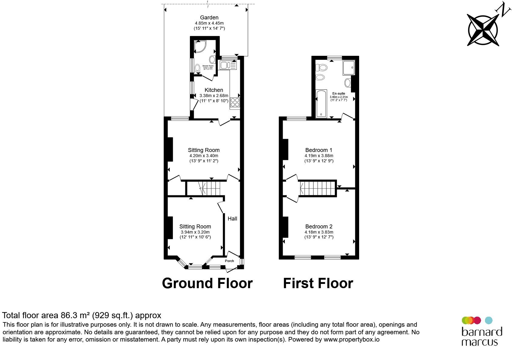 Aurelia Road, Croydon floorplan