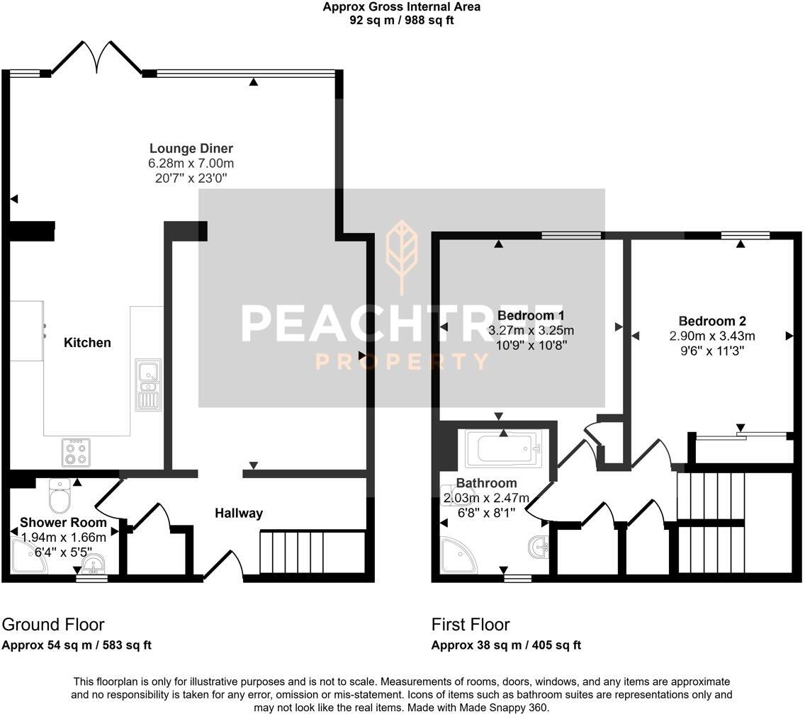 Park Winding, Erskine floorplan