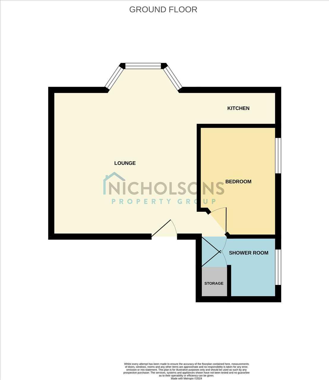Belle Vue Apartments, Filey floorplan