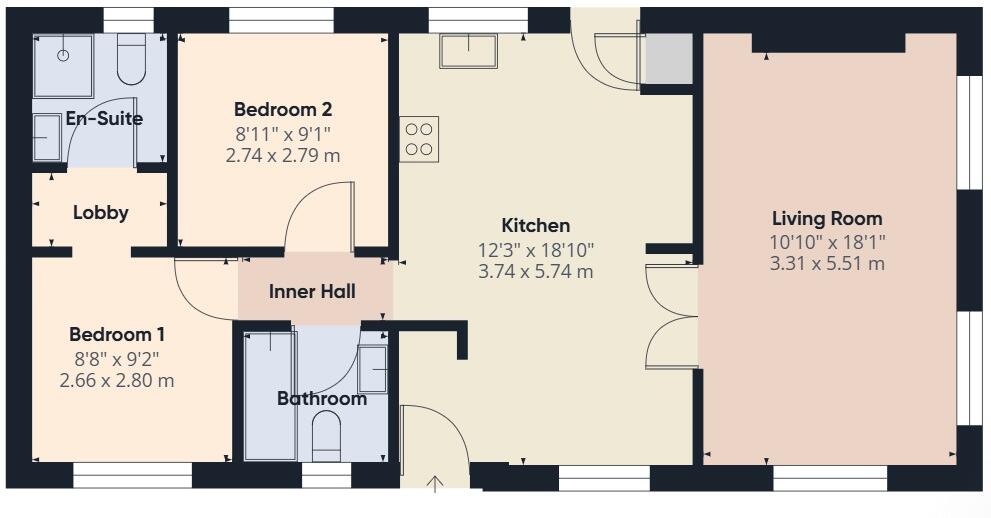 Cudworth Park, Burnt Oak Lane, RH5 floorplan